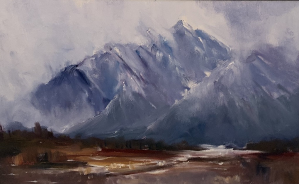 Carol Moffatt | Cloudy Bay from Mesopotamia | McAtamney Gallery and Design Store  | Geraldine NZ